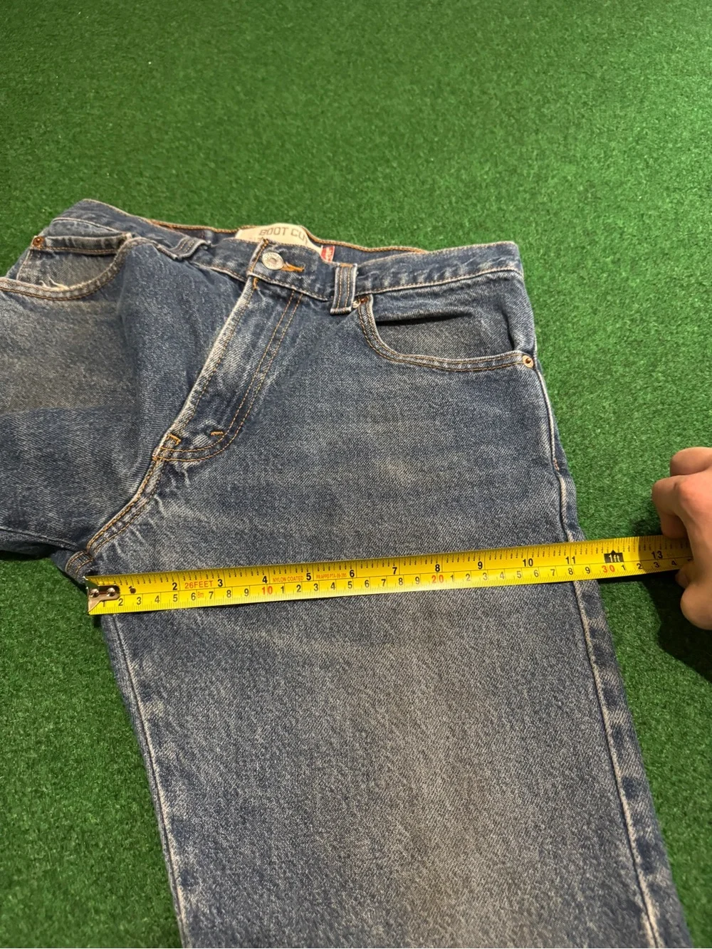Levis 527 Bootcut Flare 31x26 Vintage Y2K Medium Wash Blue Jeans